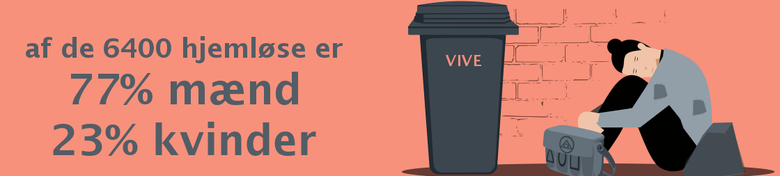 hjemløs kvinde